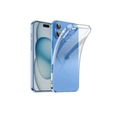 Tcx Iphone 16 Plus Kılıf Lüx Şeffaf Silikon