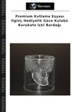 Premium Kutlama Eşyası İlginç Hediyelik Gece Kulübü Kurukafa İçki Bardağı