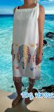 Beach Breeze Peştemal Deniz Elbisesi %100 Pamuk