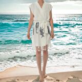 Beach Breeze Peştemal Deniz Elbisesi %100 Pamuk  