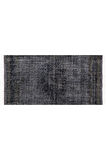 (175 X 248 CM) Gri Tonlarda El Dokuması Anadolu Halısı, Sade Ve Düz Isparta Halısı