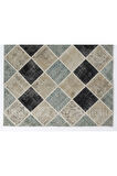 200x300 cm Açık Tonlarda El Dokuması Patchwork Halı, Çok Renkli Patchwork