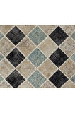 200x300 cm Açık Tonlarda El Dokuması Patchwork Halı, Çok Renkli Patchwork
