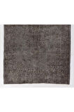 165x300 cm Gri Tonlarda alan halısı, %100 El Dokuması Anadolu Halısı, Gri Renkli Halı