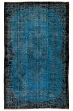 ( 189 X 286 Cm) Mavi Renkli Anadolu Halısı, %100 El Dokuması Halı