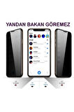 Teknopark Iphone Xs Max Privacy Kavisli Hayalet Gizlilik Filitreli Full Ekran Koruyucu