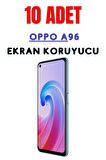 Oppo A96 Temperli Cam Ekran Koruyucu Süper Ekonomik Paket ( 10 Adet )