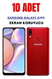 Samsung Galaxy A10s Temperli Cam Ekran Koruyucu Süper Ekonomik Paket ( 10 Adet )