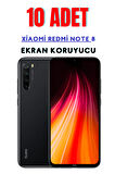 Xiaomi Redmi Note 8 Temperli Cam Ekran Koruyucu Süper Ekonomik Paket ( 10 Adet )