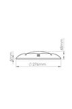 32 Watt Sıva Üstü Kırmızı Led Lamba 32w 12 volt Tenda