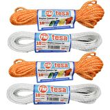 Tesa Naylon Çamaşır İpi 10 Mt 4 Adet TM-410 GKH