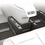 TESLA MODEL Y  İÇİN UYUMLU KOLTUK AYAKLARI VE KENARLARI KORUMA TAKIMI 5 PARÇA