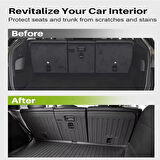 TESLA MODEL Y İÇİN UYUMLU KOLTUK ARKASI KORUMA 3 PARÇA 