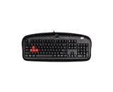 KB-28G Gamer Q Klavye Siyah Multimed USB