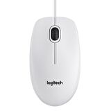 B100 OPTİK USB MOUSE-BEYAZ 910-003360