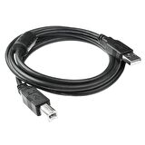 1.5 Metre Manyetik Korumalı USB2.0 Printer Kablo (Siyah) DK-CB-USB2PRNL151
