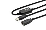 DA-73101 15 Metre USB 2.0 Repeater Uzatma Kablosu (AM-AF) . Güçlendiricili.