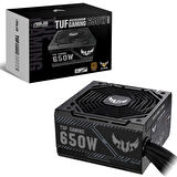 TUF GAMING 650B 80 PLUS BRONZE 650W GÜÇ KAYNAĞI 6 YIL GARANTİEKRAN 10 YIL GARANTİ