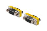 AK-610512-000-I Mini Gender Changer, DB15HD dişi, DB15HD dişi, metal