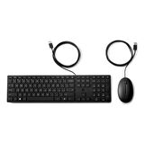 320MK KABLOLU KLAVYE MOUSE SET İNGİLİZCE SİYAH 9SR36AA#AB8