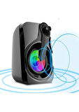 MD-X27 2.0 3W*2 SİYAH 5V USB LED SPEAKER
