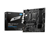 MB PRO B760M-P DDR4 SOKET 1700 DDR4 5333MHZ (OC) PCI-E Gen4 2X M.2 USB3.2 DP HDMI 1x2.5G LAN ATX