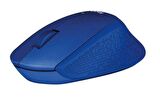 M330 Silent Plus USB Kablosuz Mouse Mavi (910-004910)