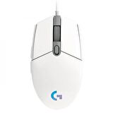 G G102 LIGHTSYNC OYUNCU MOUSE BEYAZ 910-005824