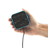 DK-AC-UCR202BL USB 2.0 Multi Kart Okuyucu + 3 x USB 2.0 HUB Mavi