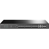 TL-SG3428XF JetStream 24-Port SFP L2+ Managed Switch with 4 10GE SFP+ Slots