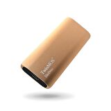512GB Taşınabilir External SSD USB 3.2/Type-C (Gold) PSSDFGBMED32-G