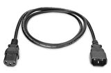 AK-440201-050-S PC-Monitör Arası Güç Kablosu, C14 erkek - C13 dişi, 5 metre