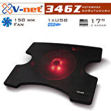 346Z Notebook Cooler 15cm fan, 1xUSB port NVNC-346Z