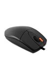 SM-601 USB OPTIK SIYAH MOUSE