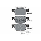 Textar 2238301 Fren Balatası Ön Lp3219-Gdb2127 Volkswagen A4-A5 Bm 15- 8W0698151K