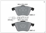 Textar 2395001 Fren Balatası Ön Gdb1617-Fdb1629 Volkswagen A4-A6 Bm 05-10 4F0698151A