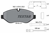 Textar 2919202 Fren Balatası Ön Gdb1698-Fvr1778 Volkswagen Crafter-Sprinter Bm 06- 2E0698151