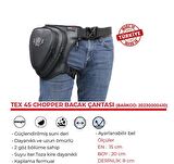 Forte Gt 45 Chopper Cruiser Suni Deri Çanta Motosiklet Bacak Ve Bel Çantası