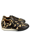 Leopar Hakiki Deri Sneaker