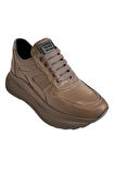 Vizon Hakiki Deri Comfort Taban Sneaker
