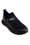 Siyah Hakiki Deri Comfort Taban Sneaker