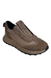 Vizon Hakiki Deri Süet  Comfort Taban Sneaker