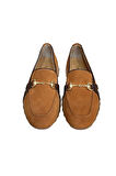 Taba Hakiki Deri Süet Toka Detay Comfort Taban Spor Loafer