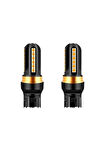T20 Çift Duy Turuncu Led Oto Ampul W21-5w Ph7215naex