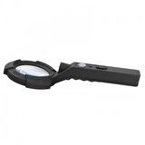 7 Led Aydınlatma Fener Pusula 4X Büyütme Okuma Büyüteç  Th-600557