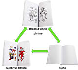 Sihirli Defter Sihirli Kitap İlizyon Oyunu Sihirli Oyun Defteri 13x10 cm