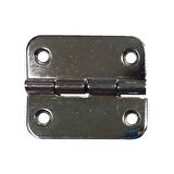 Havşalı Menteşe - Büyük, 25x30mm, Nikel, 100 Adet