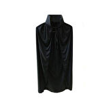 Sİyah Yakalı Pelerin - Vampir Pelerin - Dracula Pelerin 90 cm