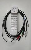 Test Ve Muayene Telefonu BEYAZ (kesmeli Kesmesiz Test Kablolu)