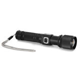 Cree TG Led 1000 Lümen Göstergeli Fonksiyonel El Feneri Wt-732